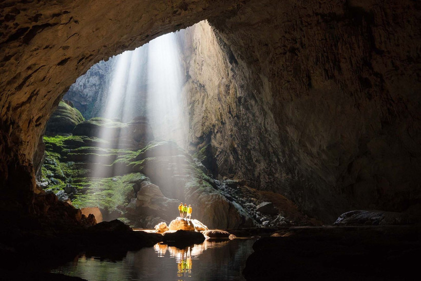 The majestic beauty of Son Doong cave. (Photo: VNA)