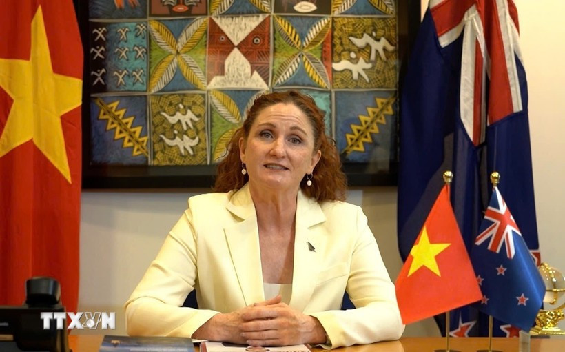 New Zealand’s Ambassador to Vietnam Caroline Beresford. (Photo: VNA)
