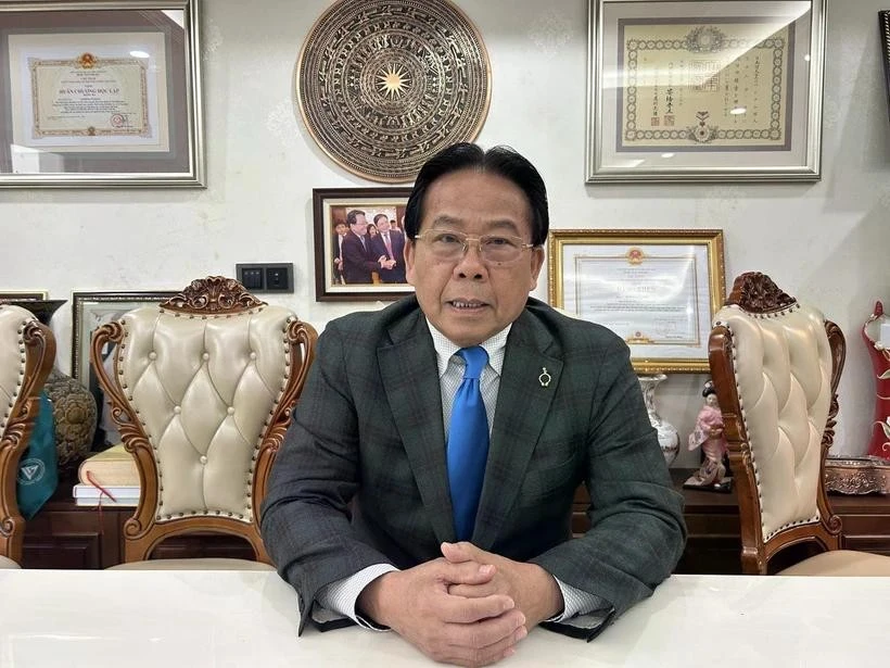 Dr. Nghiem Vu Khai, former Deputy Minister of Science and Technology and former Vice President of the Vietnam Union of Science and Technology Associations (Photo: VNA)