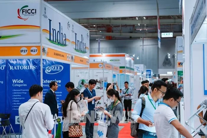 Vietnam Medipharm Expo 2025 is set to take place in Ho Chi Minh City from July 31 to August 2. (Illustrative photo: Vinexad)