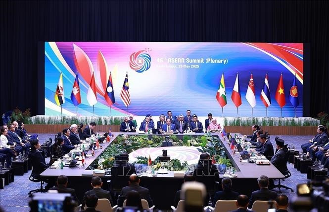 At the 46th ASEAN Summit (Photo: VNA)