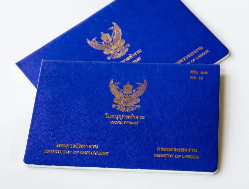 Work permit (Photo: Internet)