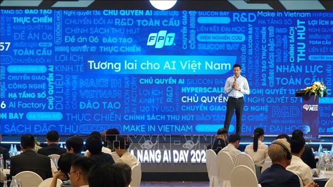 At a seminar on AI - New driver of Da Nang's development. (Photo: VNA)