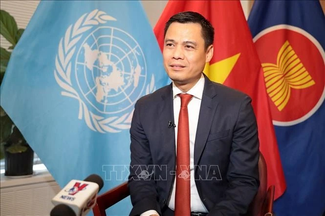 Ambassador Dang Hoang Giang, Permanent Representative of Vietnam to the UN. (Photo: VNA)