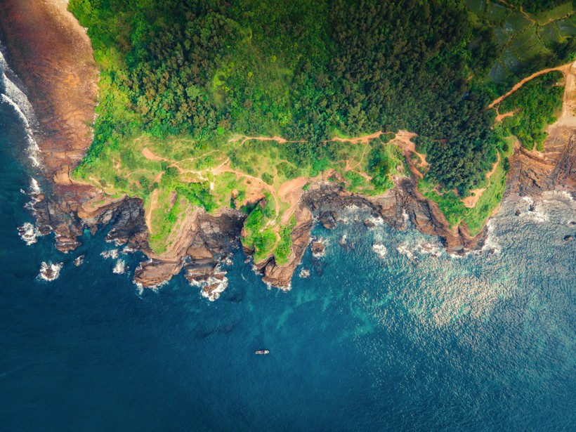 A corner of Co To island of Quang Ninh province. (Photo: VietnamPlus) 