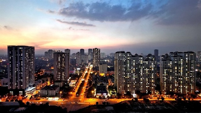 A State-run real estate trading centre is being developed to boost the market transparency. (Photo: VNA)