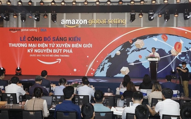 An event to promote sustainable e-commerce in Hanoi. (Photo: VNA)