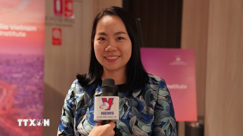 Dr. Le Thu Huong, Chair of the Australia – Vietnam Policy Institute’s Advisory Board. (Photo: VNA)
