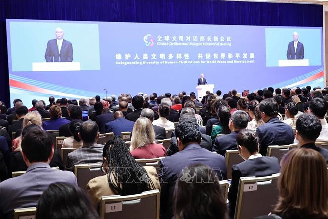 An overview of the Global Civilisation Dialogue Ministerial Meeting in Beijing (Photo: VNA)