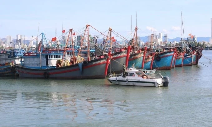 Khanh Hoa province is closely monitoring its fishing fleet. (Photo: nongnghiepmoitruong.vn)