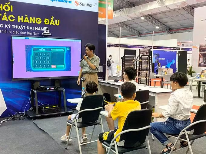 New technologies introduced at iTech Expo 2024 (Photo: sggp.org.vn)