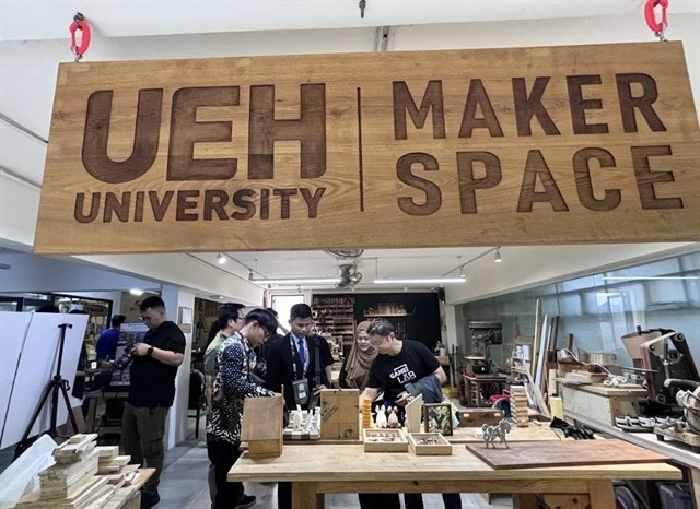 Nearly 400 students, educators, and international startups from 20 countries join the Global Round of the International Creativity and Innovation Award being held from April 25-27 in HCM City. (Photo courtesy of UEH)