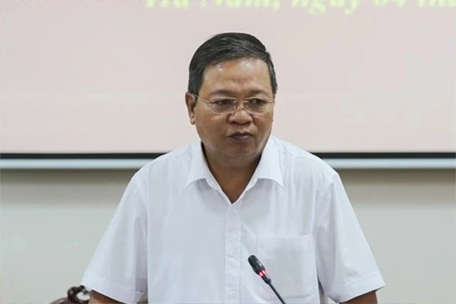 Former Chairman of the Ha Nam provincial People’s Committee Nguyen Xuan Dong. (Photo: VNA)