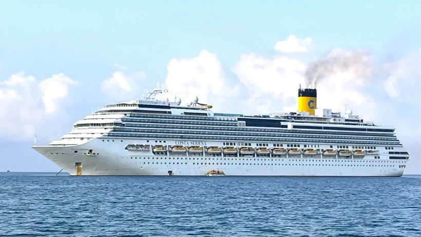 Italian-flagged cruise ship Costa Serena (Photo: VNA)