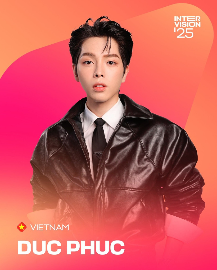 Vietnamese singer Duc Phuc will compete at Intervision 2025 (Photo: Intervision)