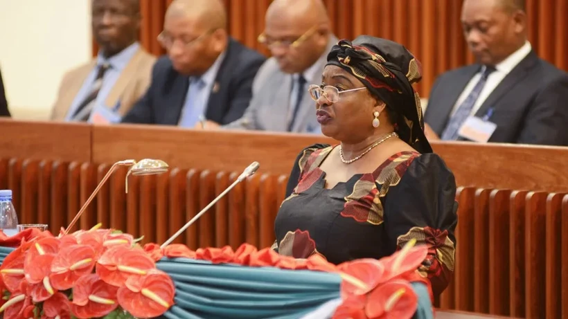 Margarida Talapa, Chairperson of the Assembly of the Republic of Mozambique. (Photo: mznews.co.mz)