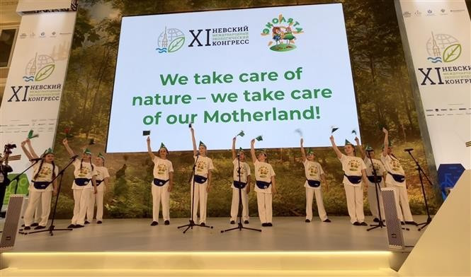 The 11th Nevsky International Ecological Congress (NIEC) takes place in St. Petersburg.(Photo: VNA)