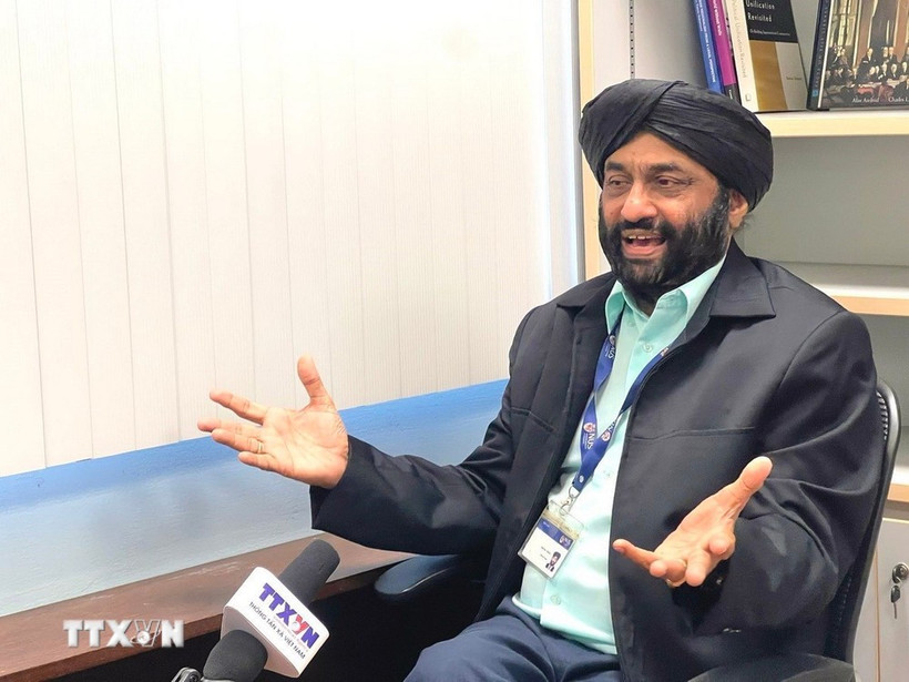 Professor Bilveer Singh, Deputy Head of the Department of Political Science at the National University of Singapore. (Photo: VNA)