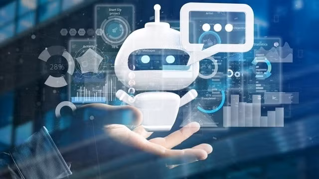 Illustration of a virtual agent. (Photo: nhandan.vn)