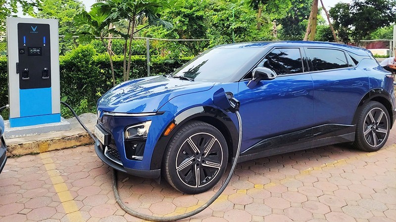 Hanoi plans to expand the charging station network for better efficiency. (Photo: VNA)