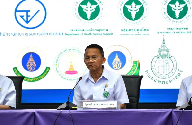 Thai Public Health Minister Somsak Thepsutin (Photo: bangkokpost)