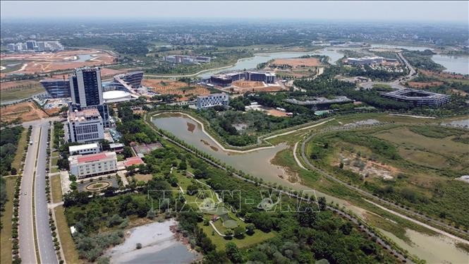 Hoa Lac Hi-tech Park in Hanoi. (Photo: VNA)