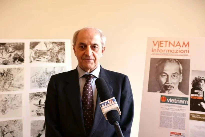 General Secretary of the Communist Party of Italy (PCI) Mauro Alboresi. (Photo: VNA)