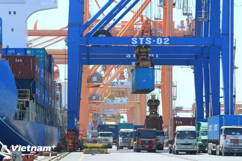 A view of Hai Phong port (Photo: VNA)
