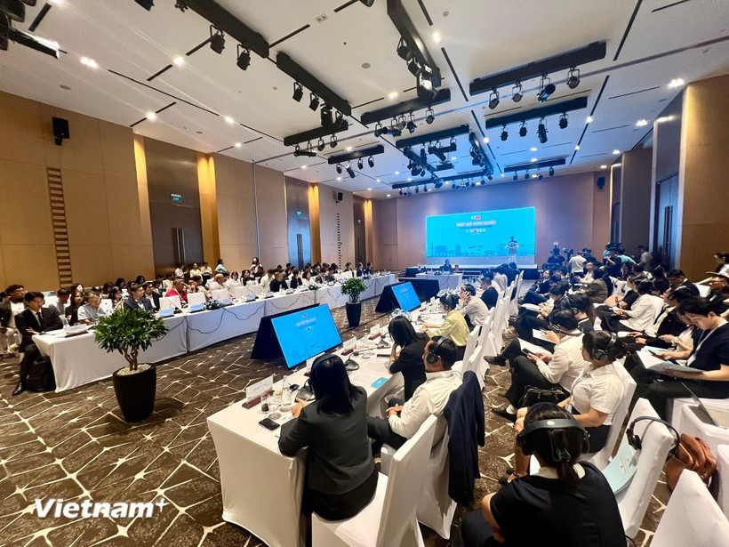 At the event “Meet Korea in Da Nang” on August 1. (Photo: VietnamPlus)