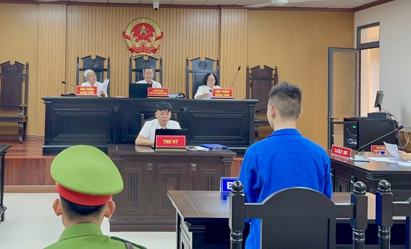 Trial of Ho Trong Phuc underway. (Photo: VNA)