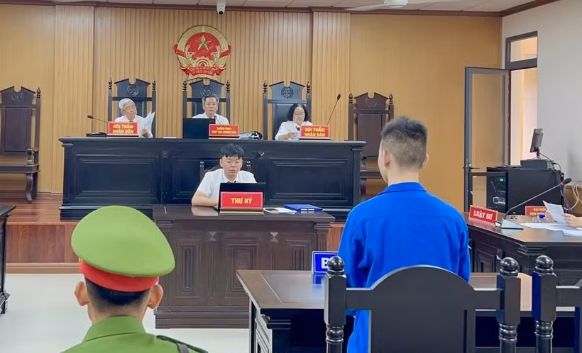 Trial of Ho Trong Phuc underway. (Photo: VNA)