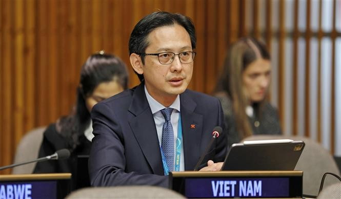 Ambassador Do Hung Viet, head of the Permanent Mission of Vietnam to the United Nations (Photo: VNA)