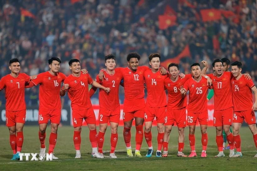 Vietnam's national football team. (Photo: VNA)