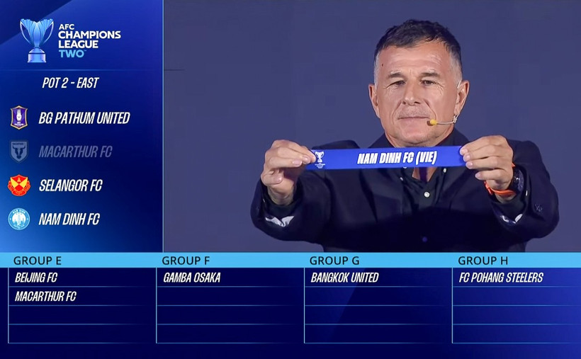 At the official group-stage draw conducted by the Asian Football Confederation (AFC) on August 15. (Photo: vff.org.vn)