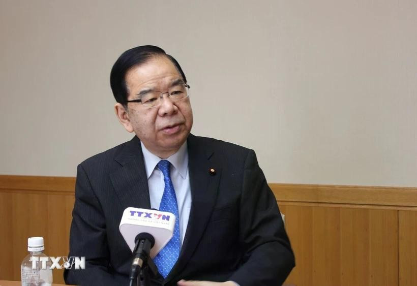 Kazuo Shii, Chairman of the Central Committee of the Japanese Communist Party (JCP). (Photo: VNA)