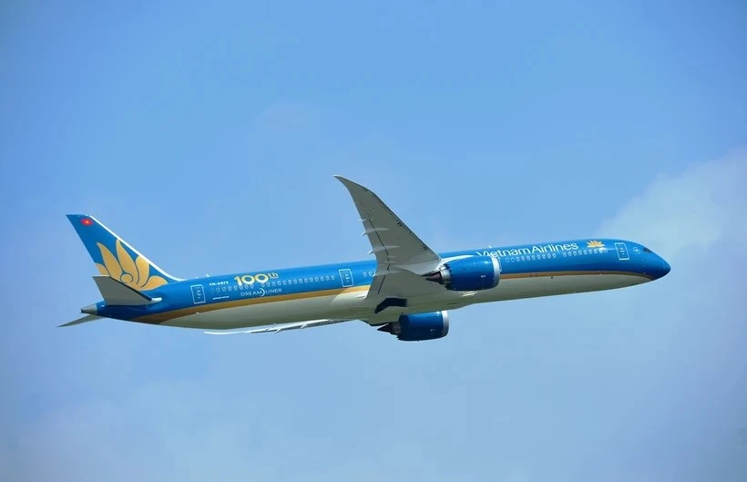 A Vietnam Airlines plane (Photo: VNA)