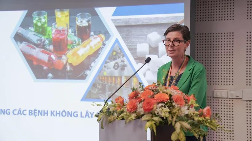 Dr Angela Pratt, WHO Representative in Vietnam (Photo: VietnamPlus)