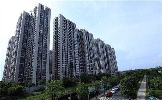 A residential apartment project in Hanoi (Photo: VNA)