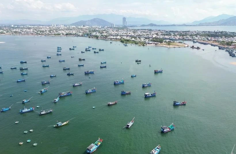 The south-central province of Ninh Thuan aims for its marine economy to account for 41-42% of the total provincial GRDP by 2025. (Photo: VNA)