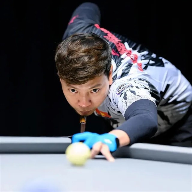 Duong Quoc Hoang is currently the highest-ranked Vietnamese player, holding the 26th position in the world nine-ball pool rankings. (Photo: WNT)