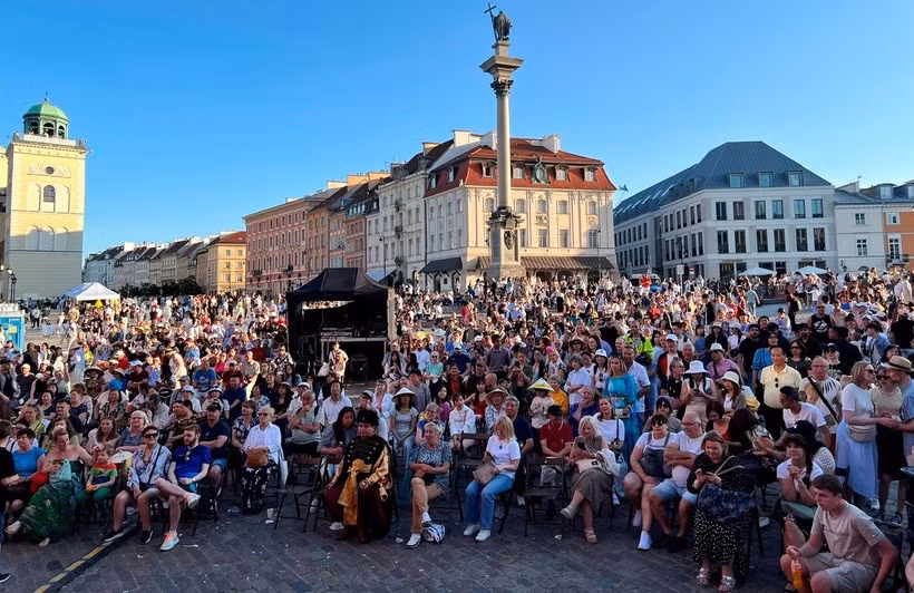 The Vietnam Culture and Tourism Week in Poland draws a large number of local audience (Photo: Ministry of Culture, Sports and Tourism)