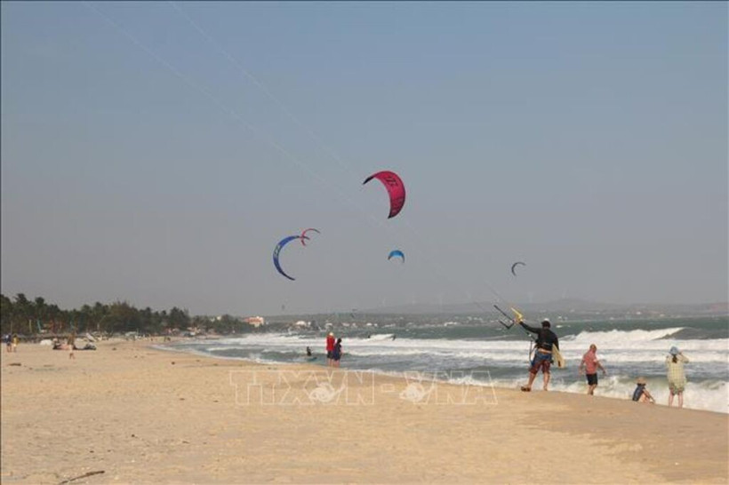 Mui Ne beach in Binh Thuan province. (Photo: VNA)