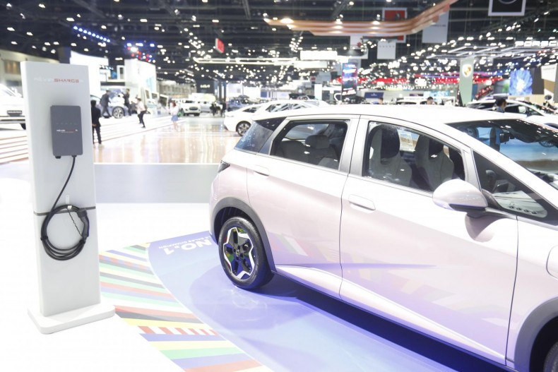 New car models are showcased at the Bangkok International Motor Show 2024. (Photo: bangkokpost.com) 