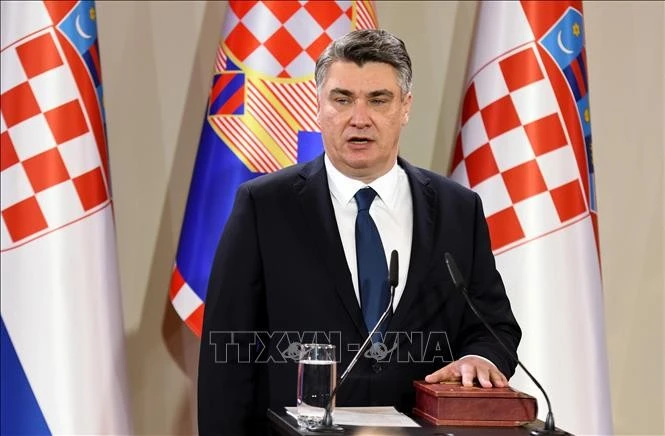 President of the Republic of Croatia Zoran Milanovic. (Photo: AFP)