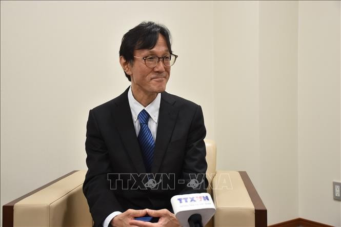 Prof. Shimizu from Japan’s Osaka University. (Photo: VNA)