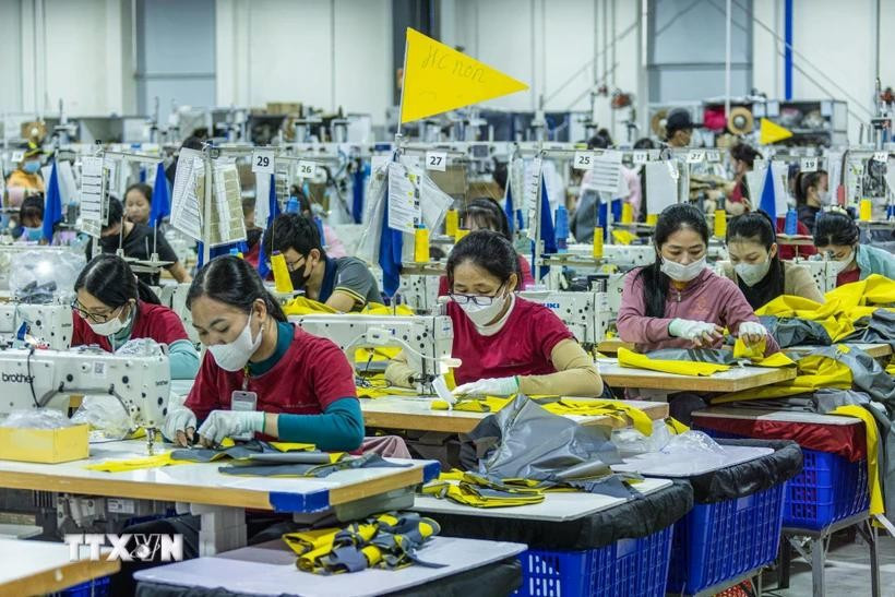 FDI projects in Quang Ngai have created jobs and income for many local workers. (Photo: VNA)