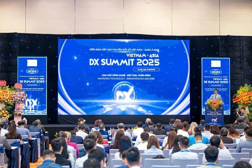The Vietnam - Asia DX Summit 2025 takes place in Hanoi on May 27-28. (Photo: VNA)