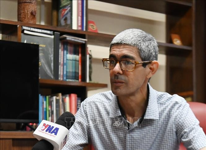 Norland Rosendo González, Director of Cuba’s National News Agency (ACN) (Photo: VNA)