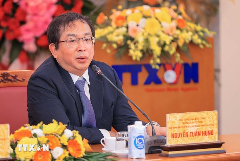 Deputy General Director of the Vietnam News Agency Nguyen Tuan Hung. (Photo: VNA)