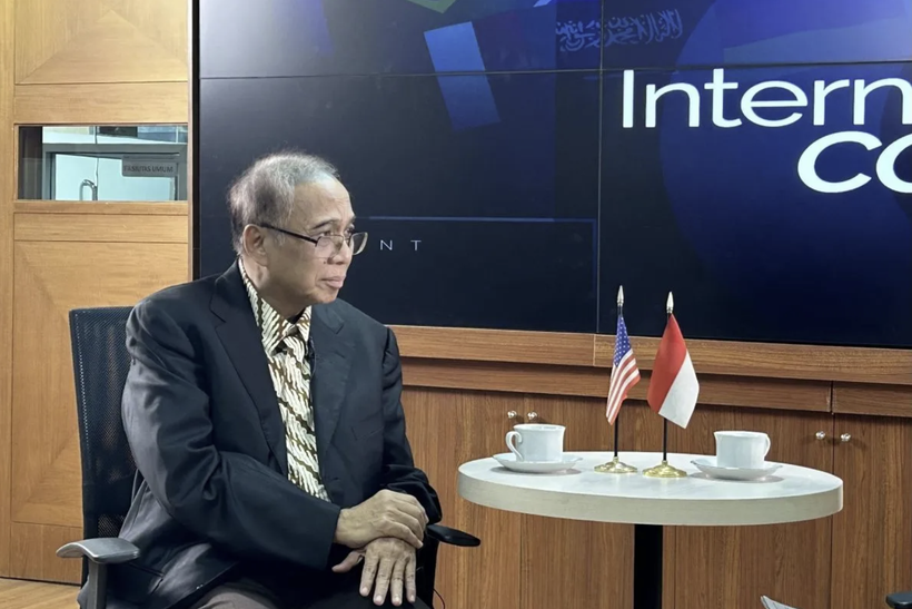 Indonesia Ambassador to the US Dwisuryo Indroyono Soesilo during an exclusive interview with ANTARA in Jakarta, on September 9. (Photo: ANTARA/Kuntum Riswan)